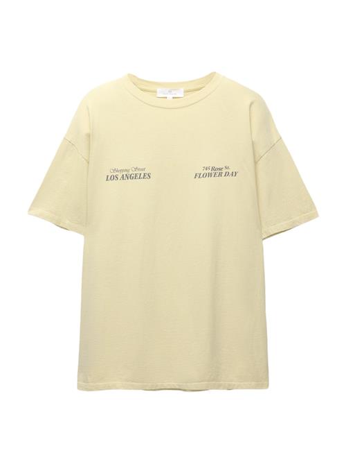 Se Pull&Bear Shirts  pastelgul / mørkegrå ved About You