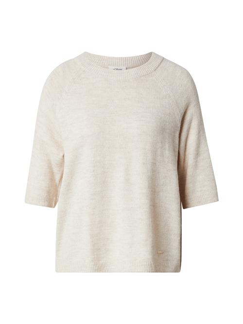 Se s.Oliver Pullover  beige-meleret ved About You