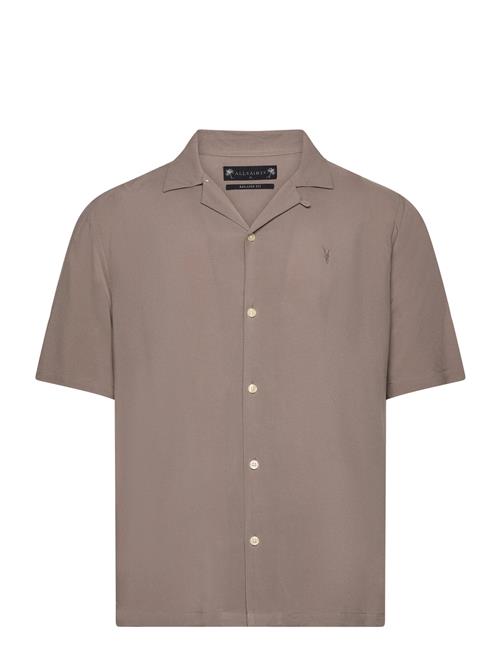 Venice Ss Shirt AllSaints Brown