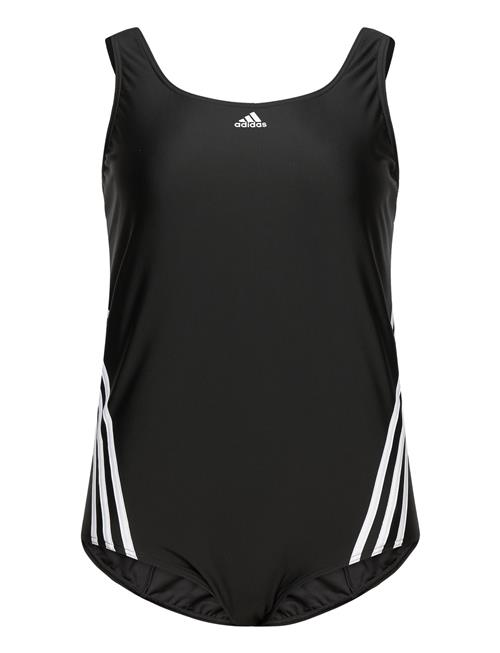 Adidas 3 Stripes Swimsuit Adidas Sportswear Black