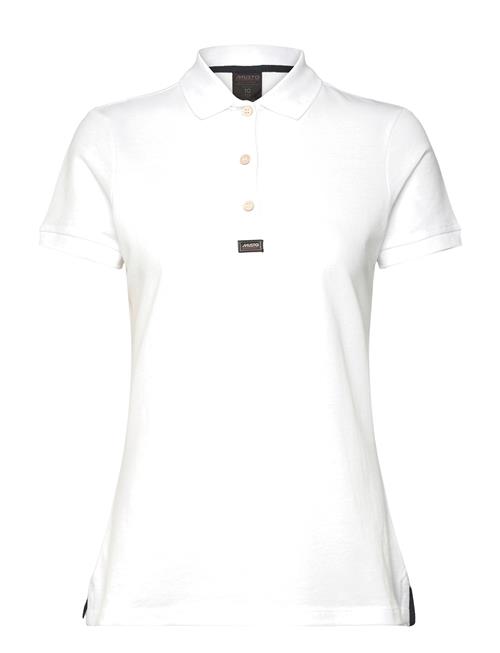 W Ess Pique Polo Musto White