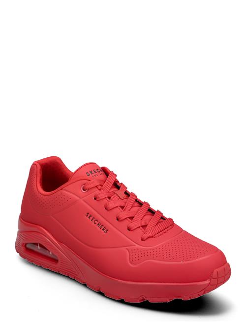 Se Mens Uno - Stand On Air Skechers Red ved Booztlet