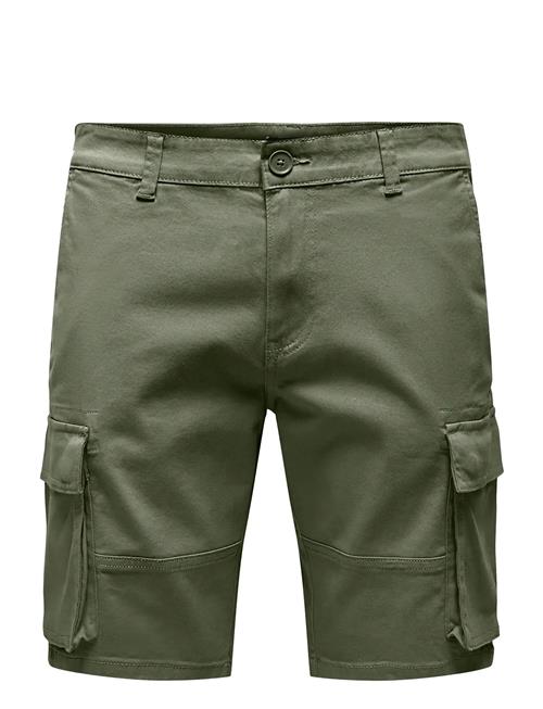 Onscam Stage Cargo Shorts 6689 Life Noos ONLY & SONS Green