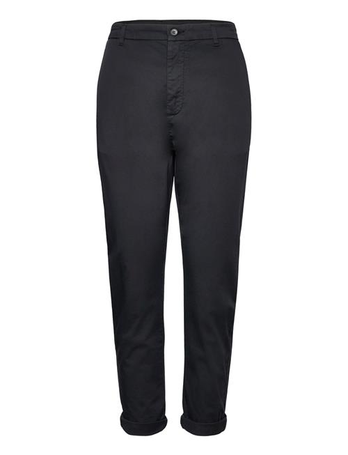 Se Tapered-Leg Stretch Chinos Hope Black ved Booztlet