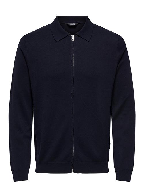 Onswyler Life Reg 14 Full Zip Shirt Knit ONLY & SONS Navy