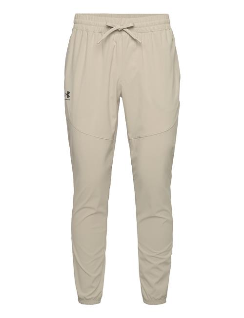 Se Ua Vibe Woven Jogger Under Armour Beige ved Booztlet