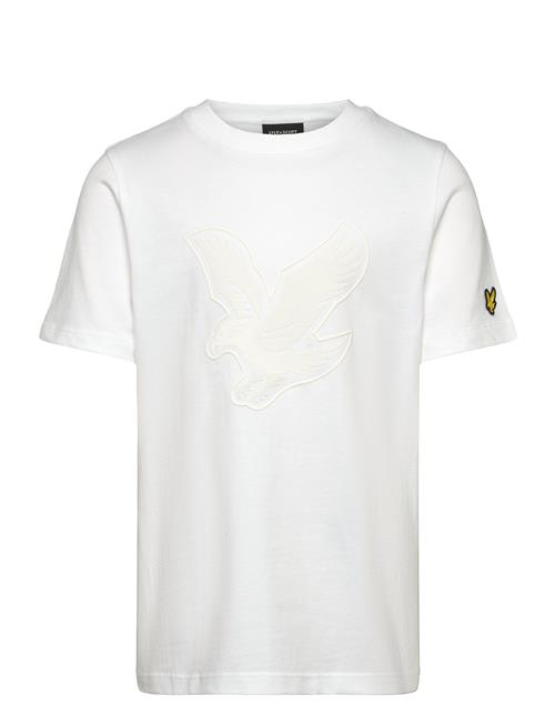 Se Graphic Eagle T-Shirt Lyle & Scott White ved Booztlet