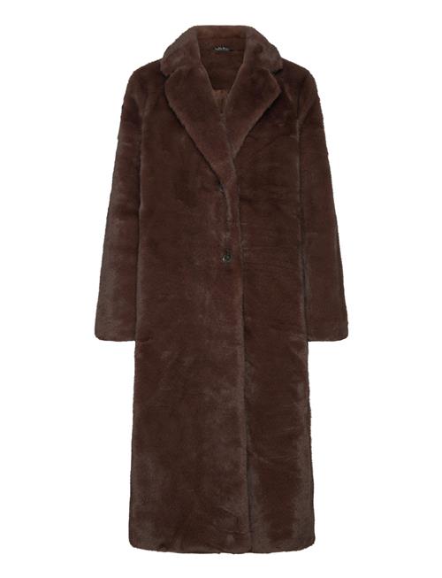 Faux-Fur Coat Lauren Ralph Lauren Brown