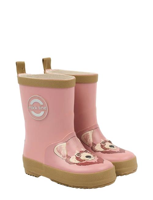 3D Wellies Red Panda Mikk-line Pink