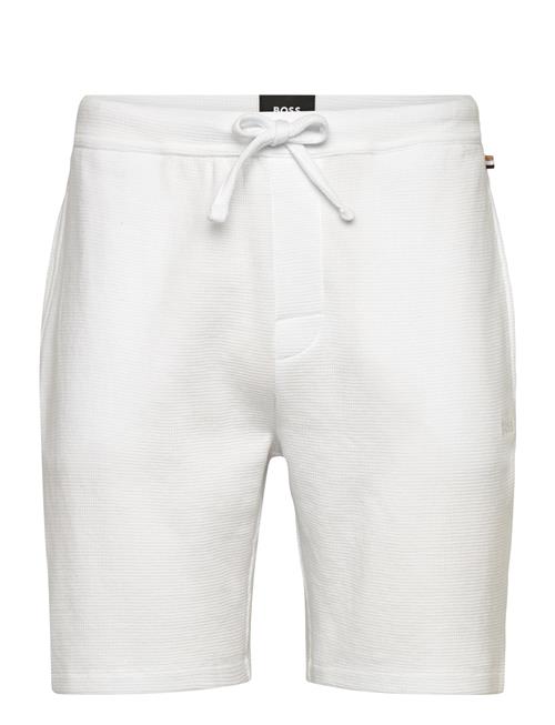 Waffle Shorts BOSS White