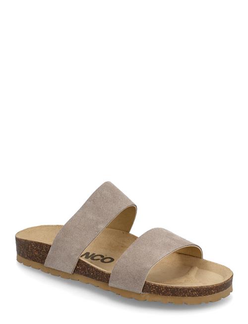 Biabetricia Twin Strap Sandal Suede Bianco Beige