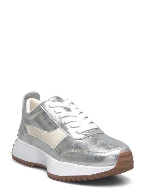 Biadoris Runner Sneaker Faux Leather Bianco Silver