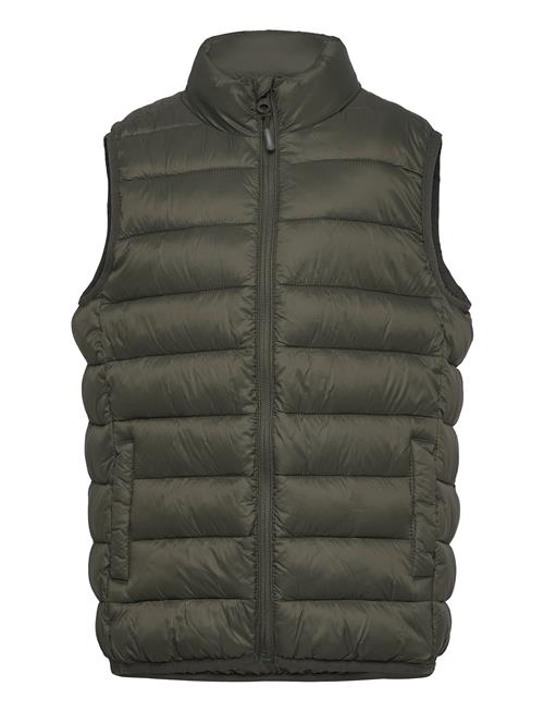 Quilted Gilet Mango Khaki