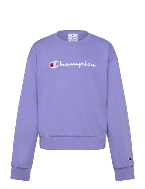 Crewneck Sweatshirt Champion Purple