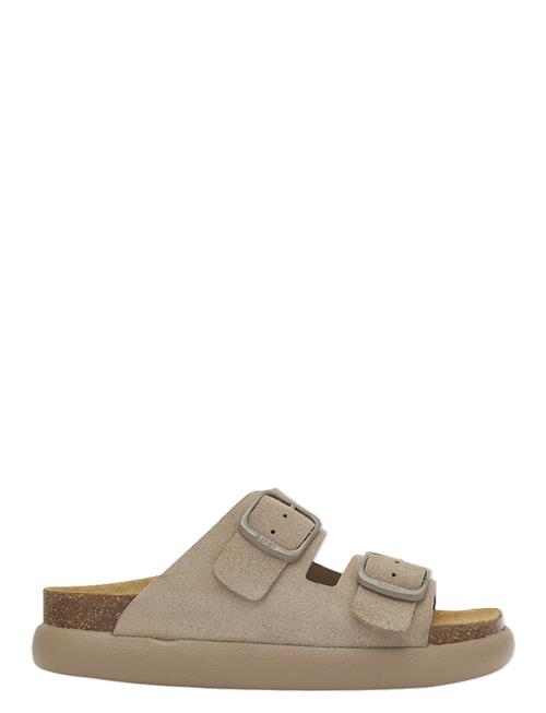 Sl Noelle Chunky Suede Dark Beige Scholl Beige