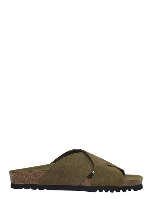 Sl Vivian Suede Khaki Scholl Khaki