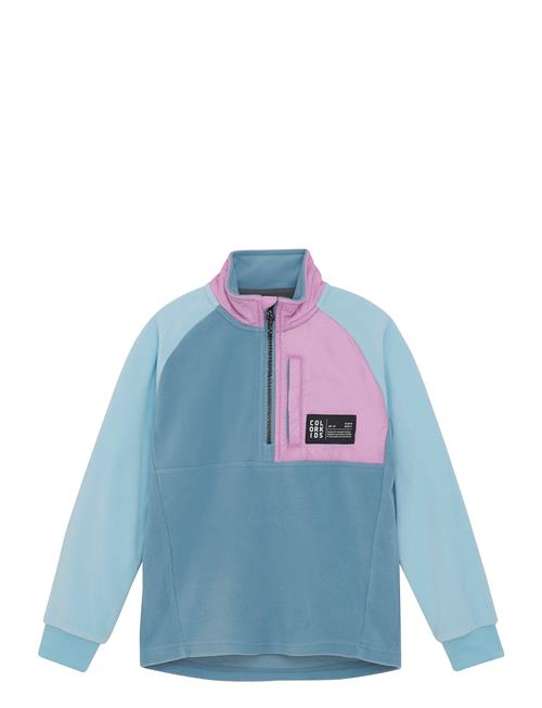 Fleece Jacket - Anorak Color Kids Blue