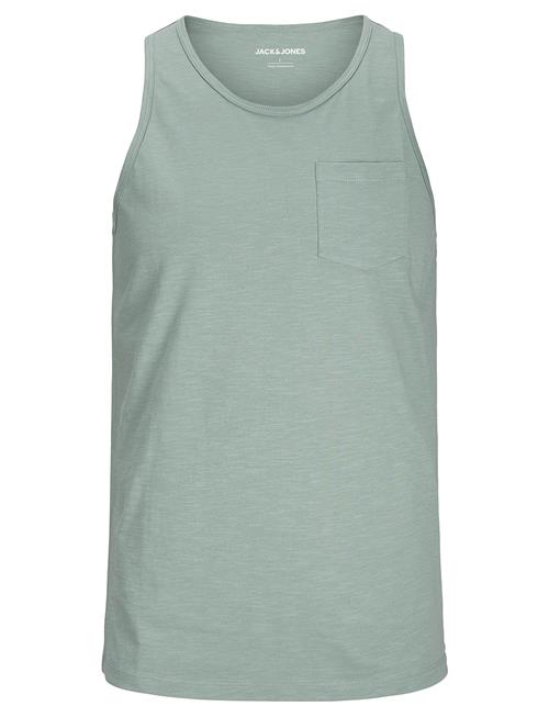 Jack & Jones Jjjake Tampa Pocket Slub Tanktop Jack & J S Green