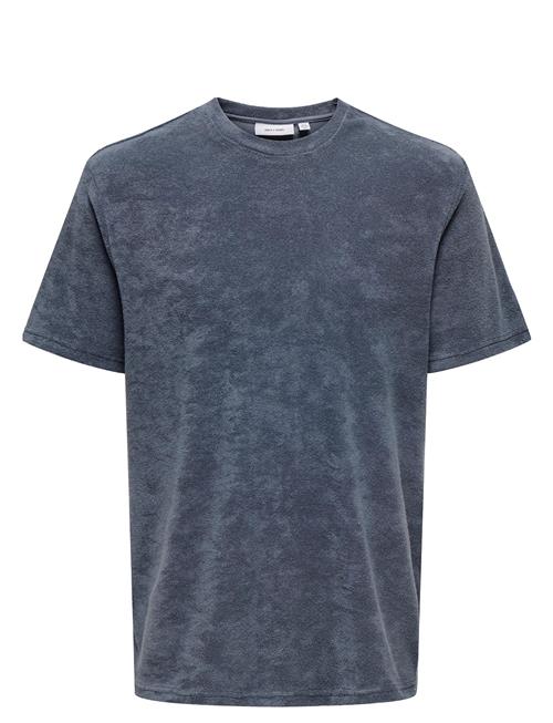 Onshellas Reg Frotte Ss Tee ONLY & SONS Navy