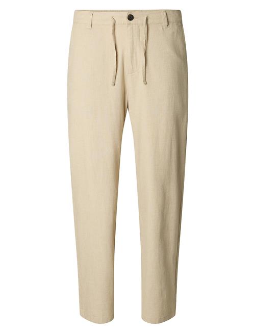 Slh220-Loose Brody Sun Pant Noos Selected Cream
