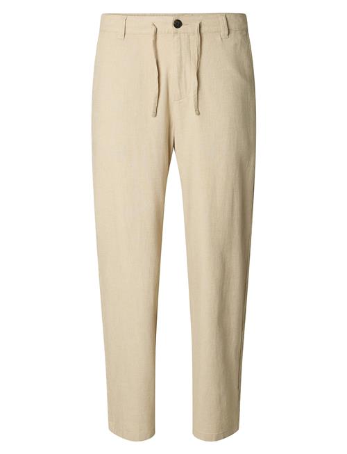 Slh220-Loose Brody Sun Pant Noos Selected Homme Cream