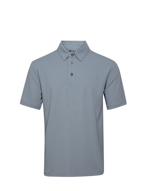 Mens Performance Polo BACKTEE Grey