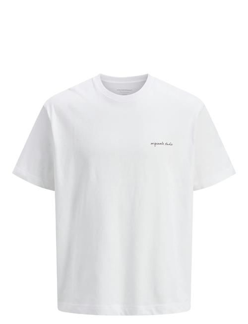 Jack & Jones Jormarrakesh Back Tee Ss Crew Neck Jack & J S White