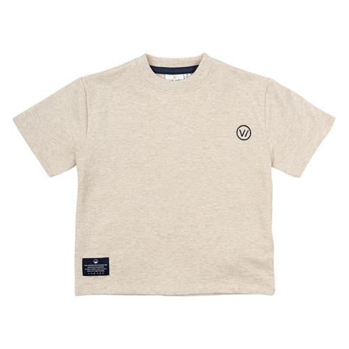 The New Siblings Norval Tee Oatmeal Melange 92 cm  Creme  92 cm  mand