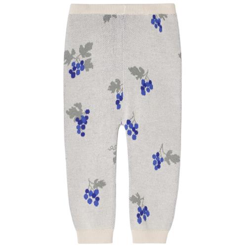 garbo&friends Strikkede Bukser Grapes Ecru 86/92 cm  Hvid  86/92 cm  Unisex