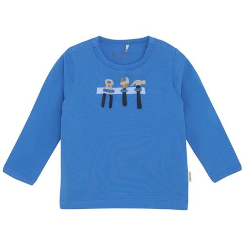 Minymo Langærmet T-shirt Regatta 86 cm  Blå  86 cm  Unisex