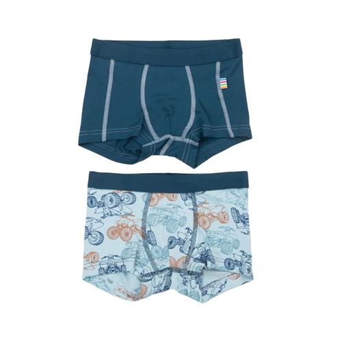 Joha 2-pak Boxershorts Blue 110 cm  Blå  110 cm  mand