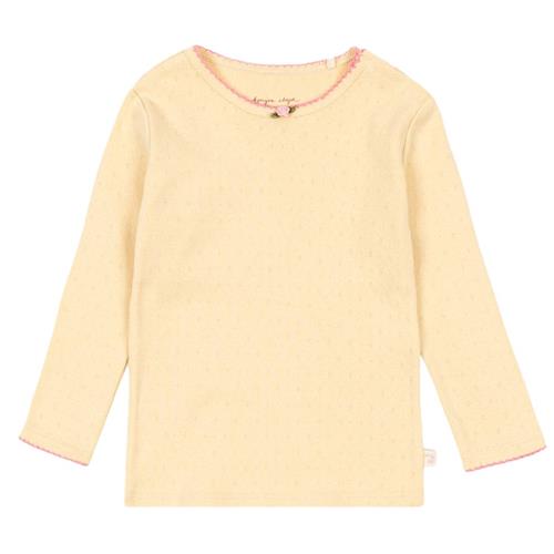 Se Konges Sløjd Minnie Langærmet Top Golden Fleece 6 months  Gul  6 måneder  kvinde ved Babyshop