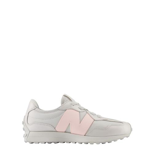 New Balance 327 Kids Bungee Lace Sneakers Grey Matter 33 EU  Grå  33 EU  Unisex
