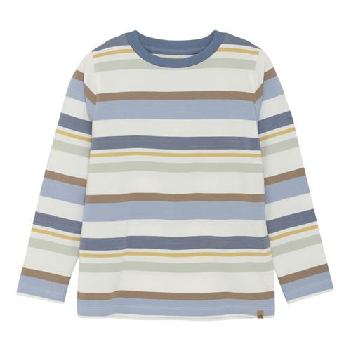 Se Minymo Langærmet T-shirt Flint Stone | Grå | 122 cm ved Babyshop