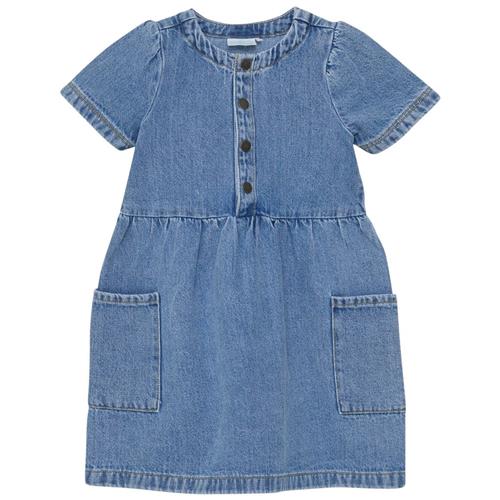 EnFant Denim-kjole Light Denim Blue 110 cm  Blå  110 cm  kvinde