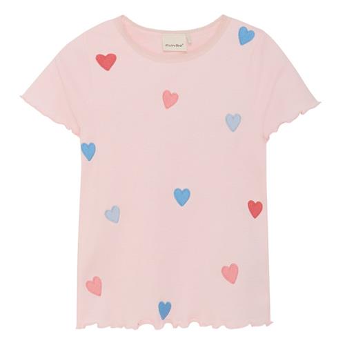 Minymo Ribbet T-shirt Pink Dogwood | Lyserød | 122 cm