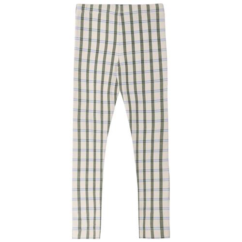 garbo&friends Leggings I Jersey Lisboa Stripe 122/128 cm  Grøn  122/128 cm  Unisex