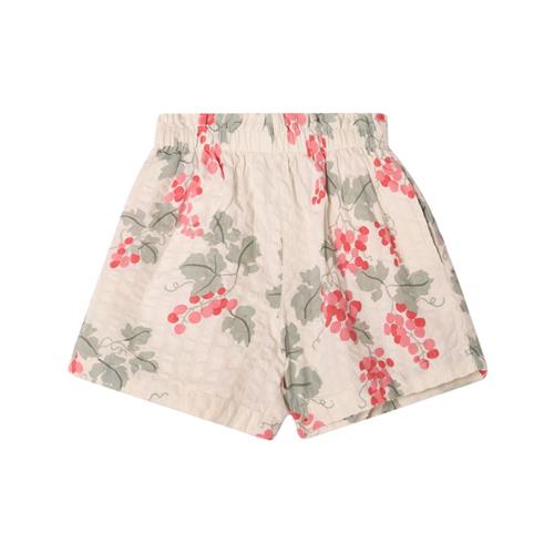 garbo&friends Seersucker Paperbag Shorts Grapes Pink 86/92 cm  Lyserød  86/92 cm  Unisex