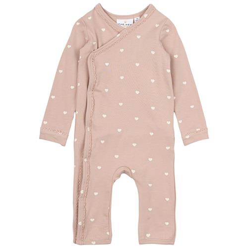 The New Siblings GOTS Nova Wrap Jumpsuit Adobe Rose 86 cm  Lyserød  86 cm  kvinde