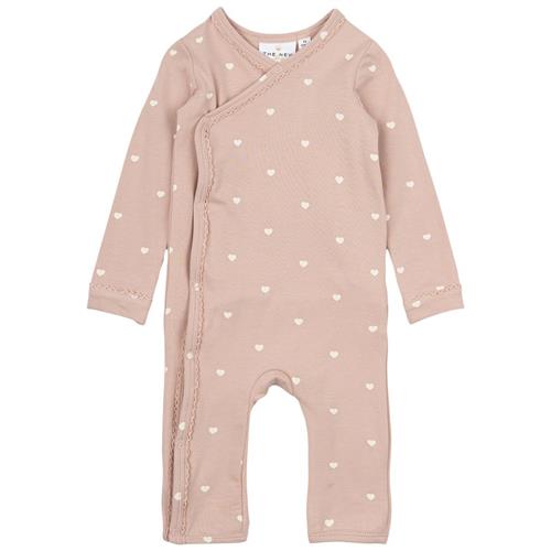 The New Siblings GOTS Nova Wrap Jumpsuit Adobe Rose | Lyserød | 86 cm