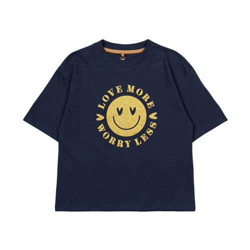 The New Neema Tee Mood Indigo 5-6 Y  Marineblå  5-6 år  kvinde