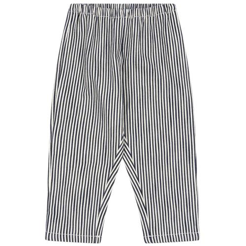 Konges Sløjd GOTS Fender Bukser Naval Stripe 2 Y  Marineblå  2 år  mand