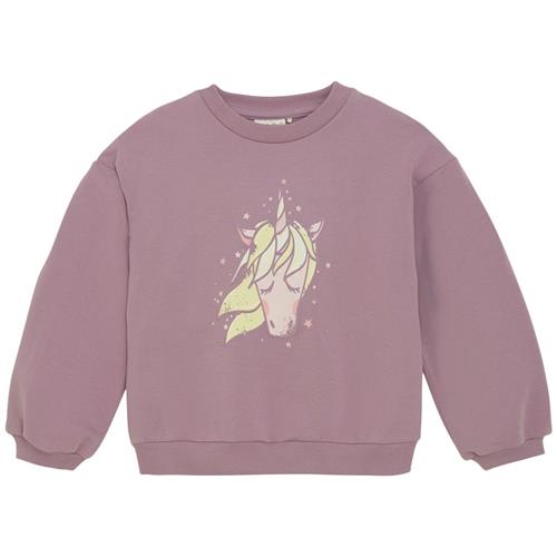 Minymo Sweatshirt Elderberry 98 cm  Lilla  98 cm  kvinde