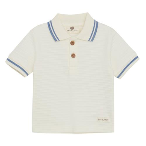 EnFant Poloshirt Egret | Hvid | 80 cm