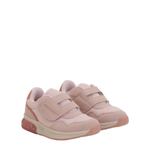 EnFant Velcro Sneakers Med Lys Sepia Rose | Lyserød | 28 EU