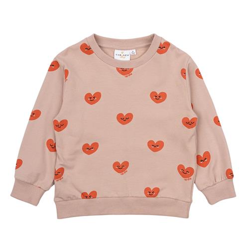 The New Siblings GOTS Nell Sweatshirt Adobe Rose 104cm  Lyserød  104 cm  kvinde