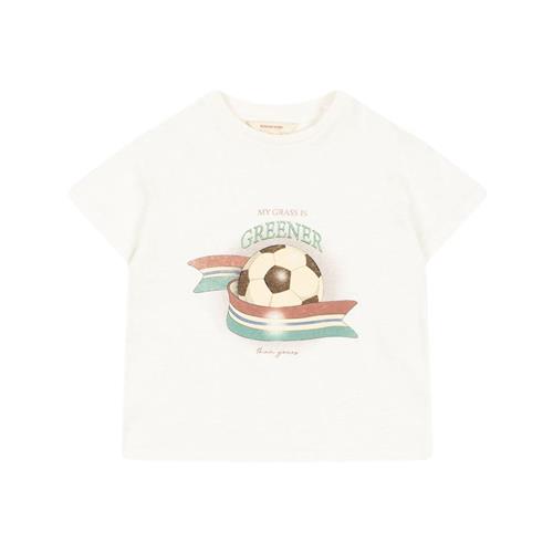 Konges Sløjd Era T-shirt Kick It 12 months  Hvid  12 måneder  mand