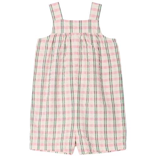 garbo&friends Seersucker-dress Check Carnation 98/104 cm  Lyserød  98/104 cm  Unisex