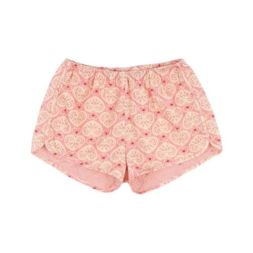 Konges Sløjd GOTS Ava Shorts Lacy Pink 5-6 Y  Lyserød  5-6 år  kvinde