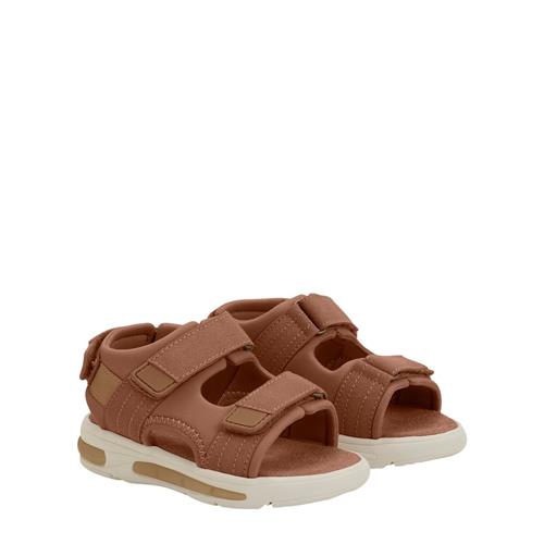 Se EnFant Velcro Sandaler Med Lys Mocha Mousse | Brun | 26 EU ved Babyshop